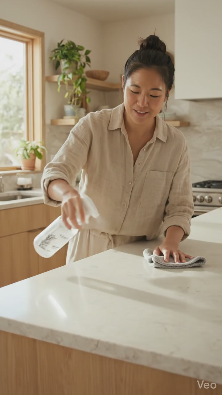 OIAIO Natural Stainless Steel Cleaner Spray 24oz - 100% Organic Premium Ingredients that Truly Perform